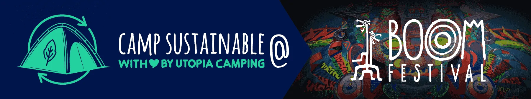 Boom Festival - tent a tent Zelt mieten - Utopia Camping