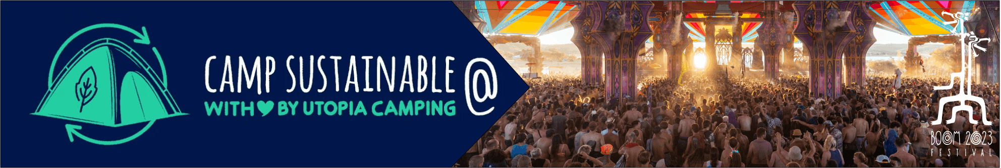 Sustainable solutions for festival-goers - Utopia Camping - With our sustainable solutions at festivals, we tackle piles of garbage full of camping gear by reusing camping stuff left behind. rent a tent, festival, camping equipment for rent