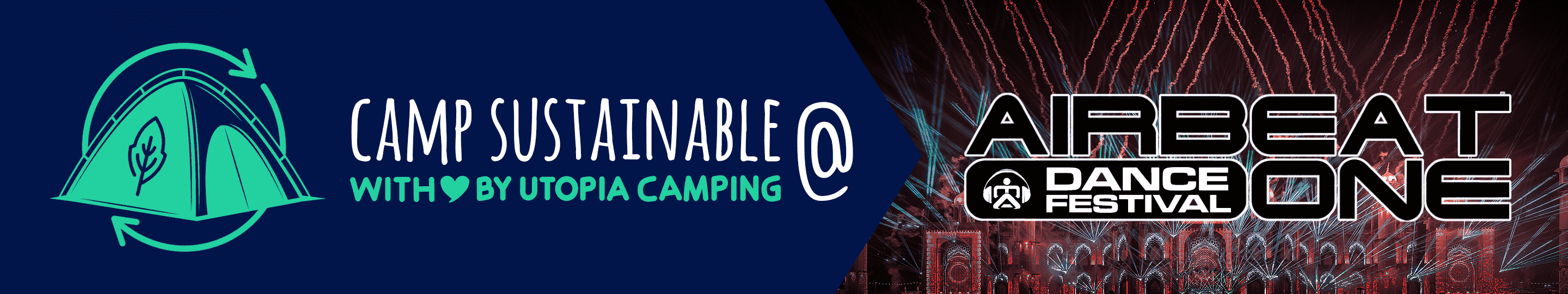 Sustainable camping solutions for festival-goers - Utopia Camping - With our sustainable solutions at festivals, we tackle piles of garbage full of camping gear by reusing camping stuff left behind. rent a tent, festival, camping equipment for rent
Air beat one festival