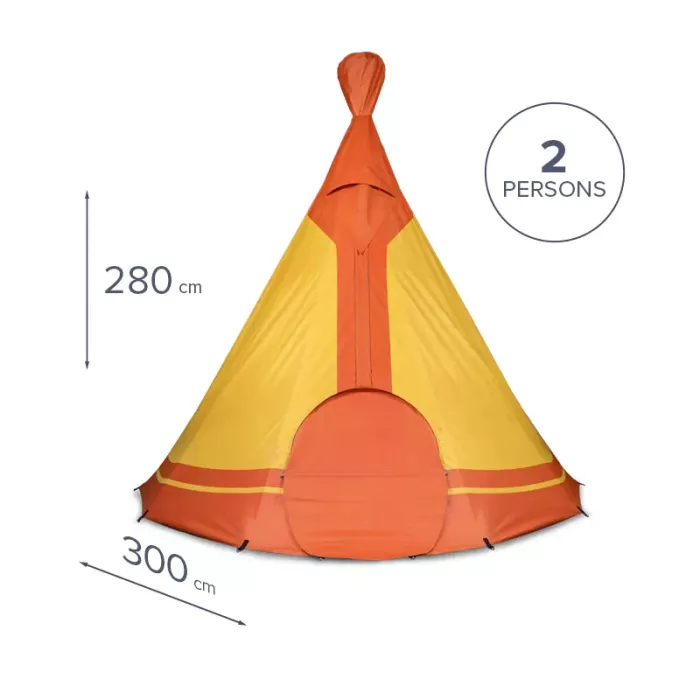 Tipi tent for 2 persons